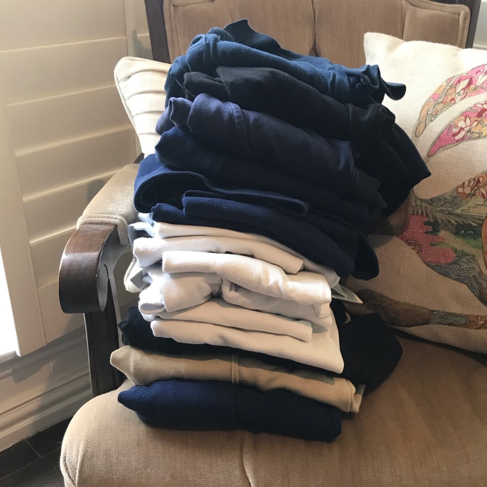 16 piece school uniform bundle/lot size 10/12